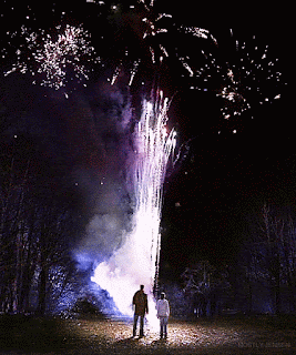 Gif animé feux d'artifices 138